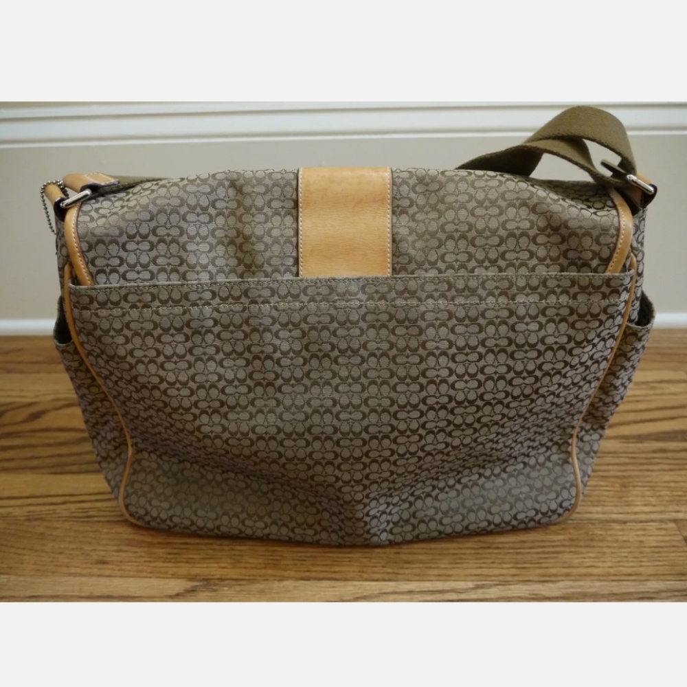 Coach Diaper Bag Signature Brown Print - Picture 6 of 11
